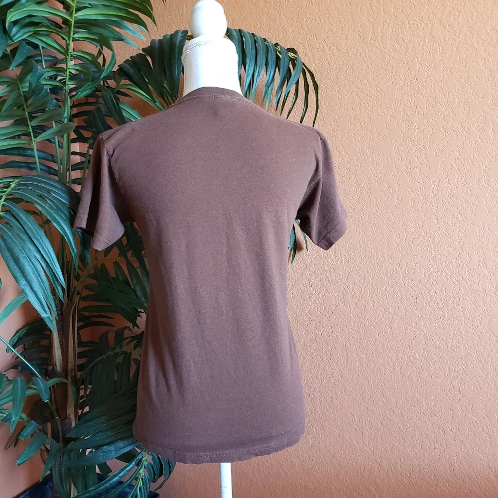 3/$25 Roger Williams Park Zoo Animal T Shirt Retro Brown Giraffe Monkey Zebra